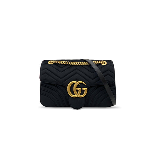 G*u*i gg marmont large shoulder bag 443496 (31*19*7cm)