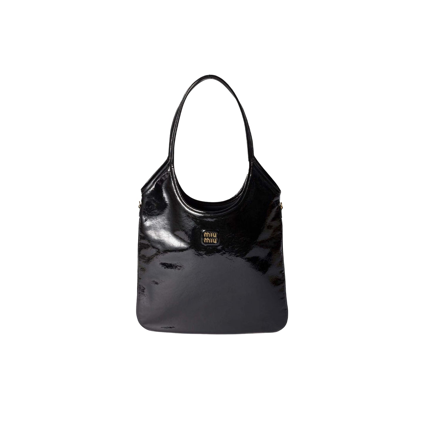 M1v M1v ivy naplak patent leather shoulder bag 5bg231 (40*35cm)