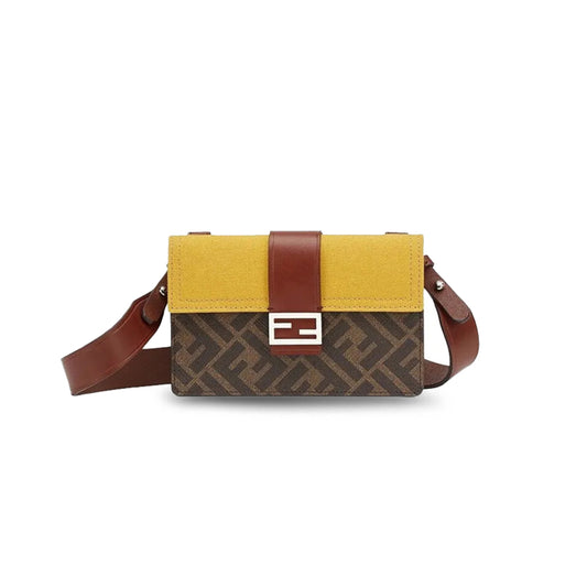 F**di baguette shoulder crossbody bag 7m0295afscf1eg8 (16.5*11*2.5cm)