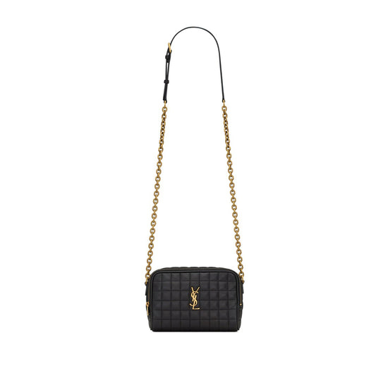 Y*L cassandre matelassÉ carrÉ camera bag in lambskin 764809aabvp1000 (19.5*14*4cm)