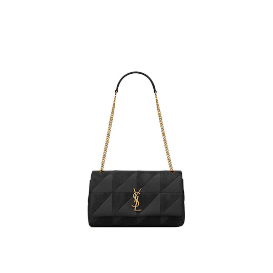 Y*L jamie medium chain bag in lambskin and suede 515821copp71000 (25*15*7.5cm)