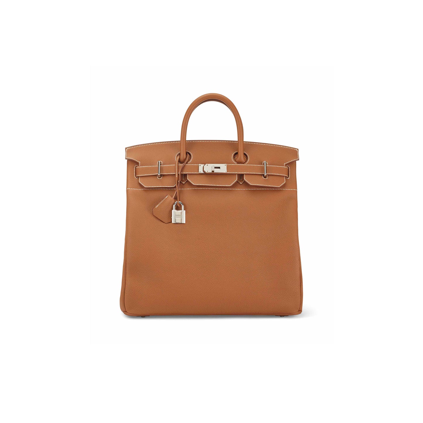H**mes master birkin hac 40 en cuir togo gold (40*38*24cm)