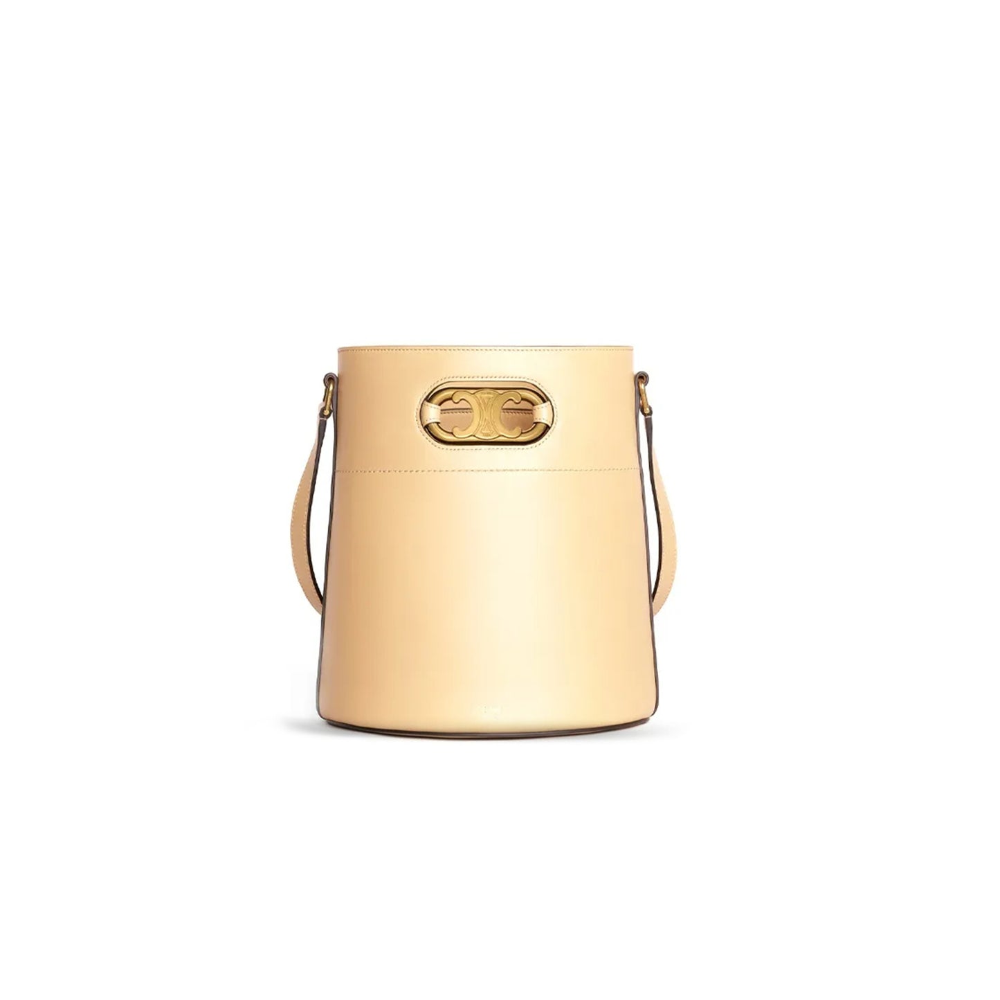 Ce**e bucket maillon triomphe in cow leather 193043ck7.03sd (29*25*22cm)