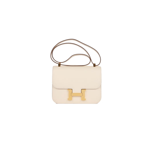 H**mes constance 24 nata epsom gold hardware 39857364795486 (24cm)