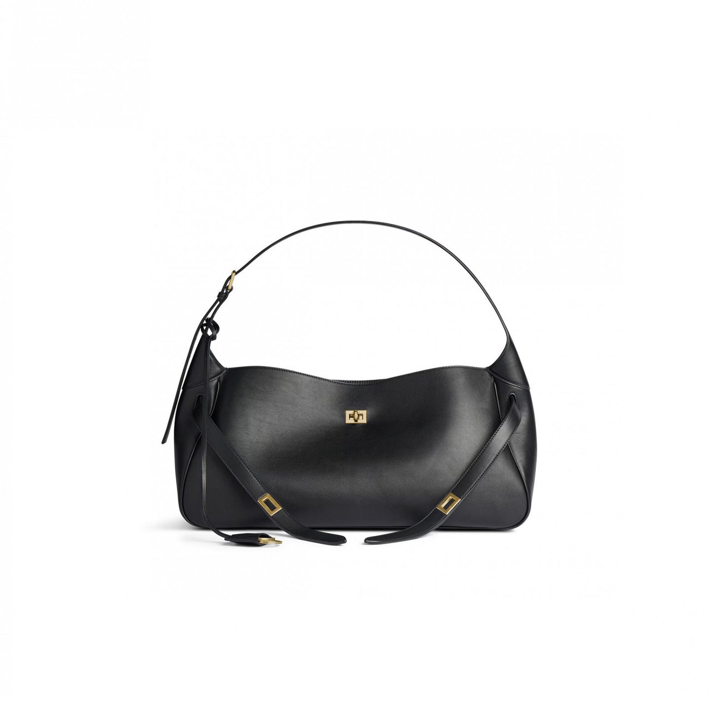 Ba1en*iaga women''s bel air shoulder bag medium in black 8057603abaw2000 (50*23.8*18cm)