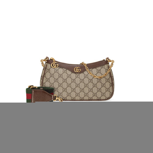 G*u*i ophidia small handbag 735132 (25*15.5*6cm)