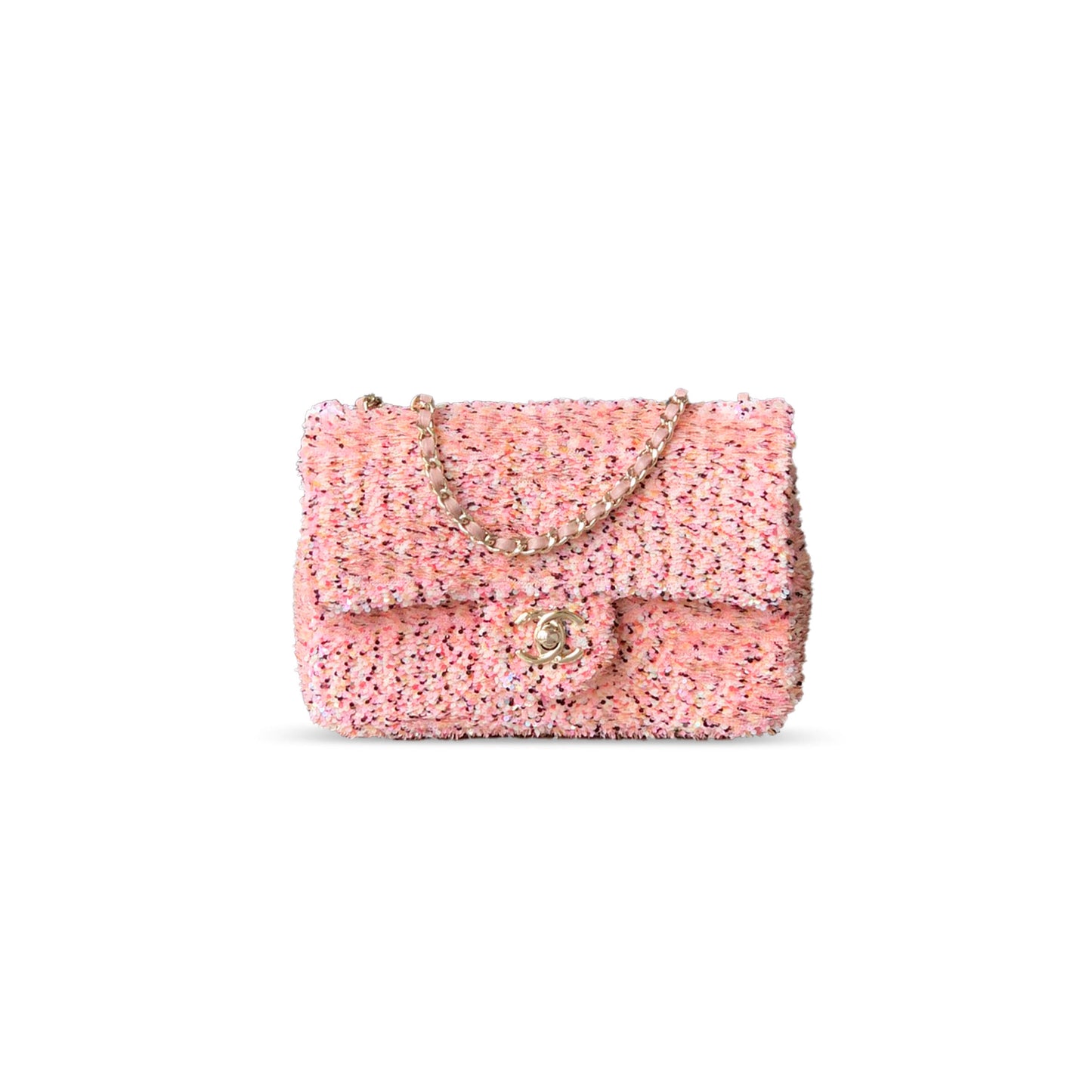 Ch*el rectangular mini flap bag 296363 (20*12*6cm)