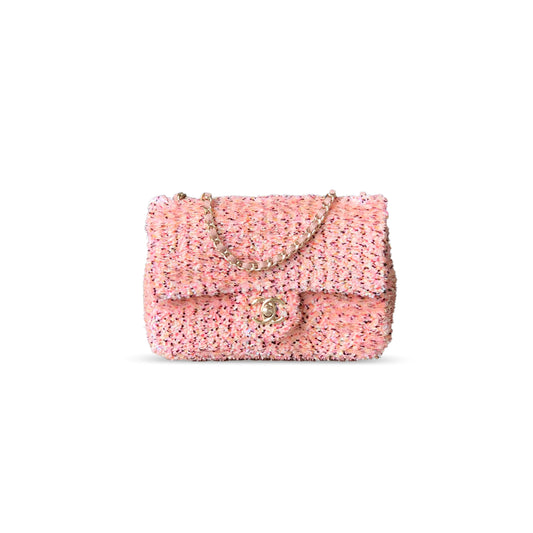Ch*el rectangular mini flap bag 296363 (20*12*6cm)