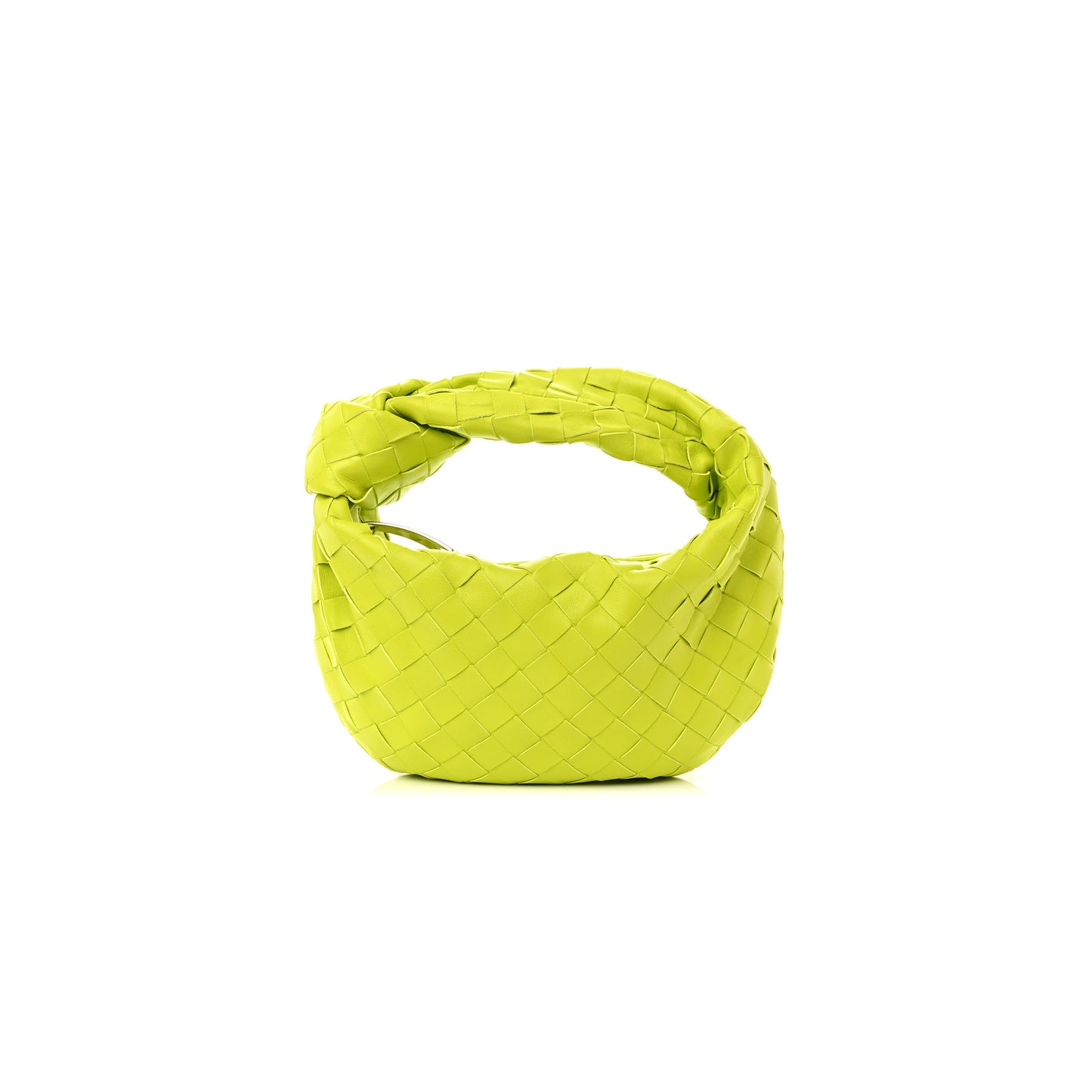 bo*te*ga Ve*ne*ta nappa intrecciato mini jodie kiwi (25*14*8cm)