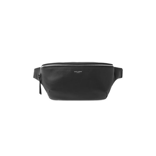 y*l classic Sa**t Lau*nt crossbody leather waist bag 557831givle (26*12.5*7.5cm)