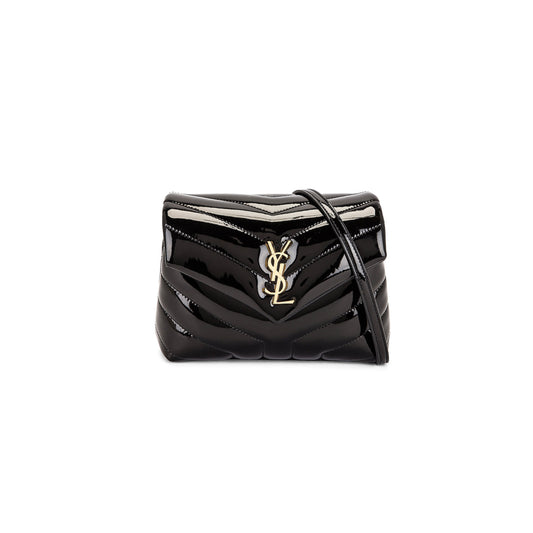 Y*L toy loulou shoulder bag in patent leather 6309512iu1j1000 (20*14*7cm)