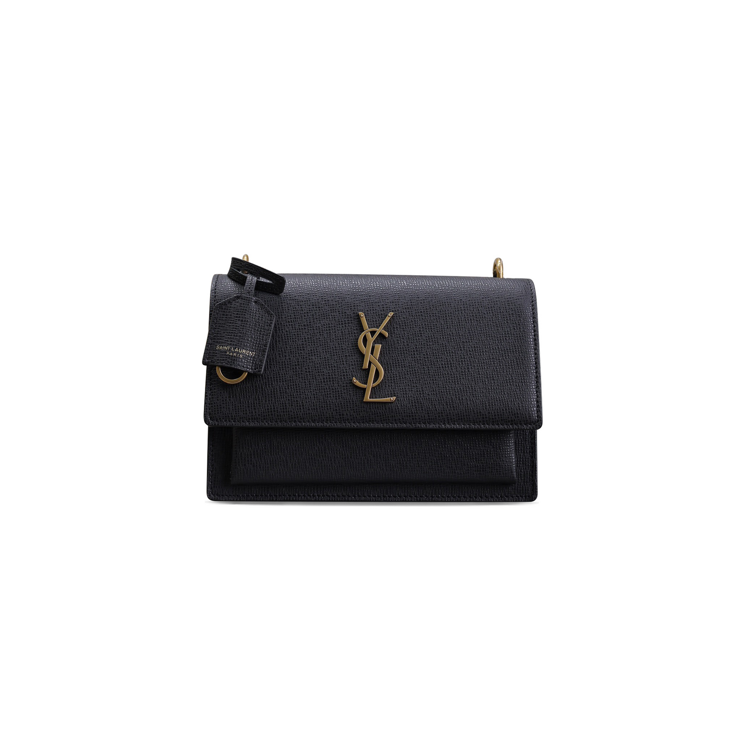Y*L sunset medium chain bag in textured leather 4429065746322 (22*8*16cm)