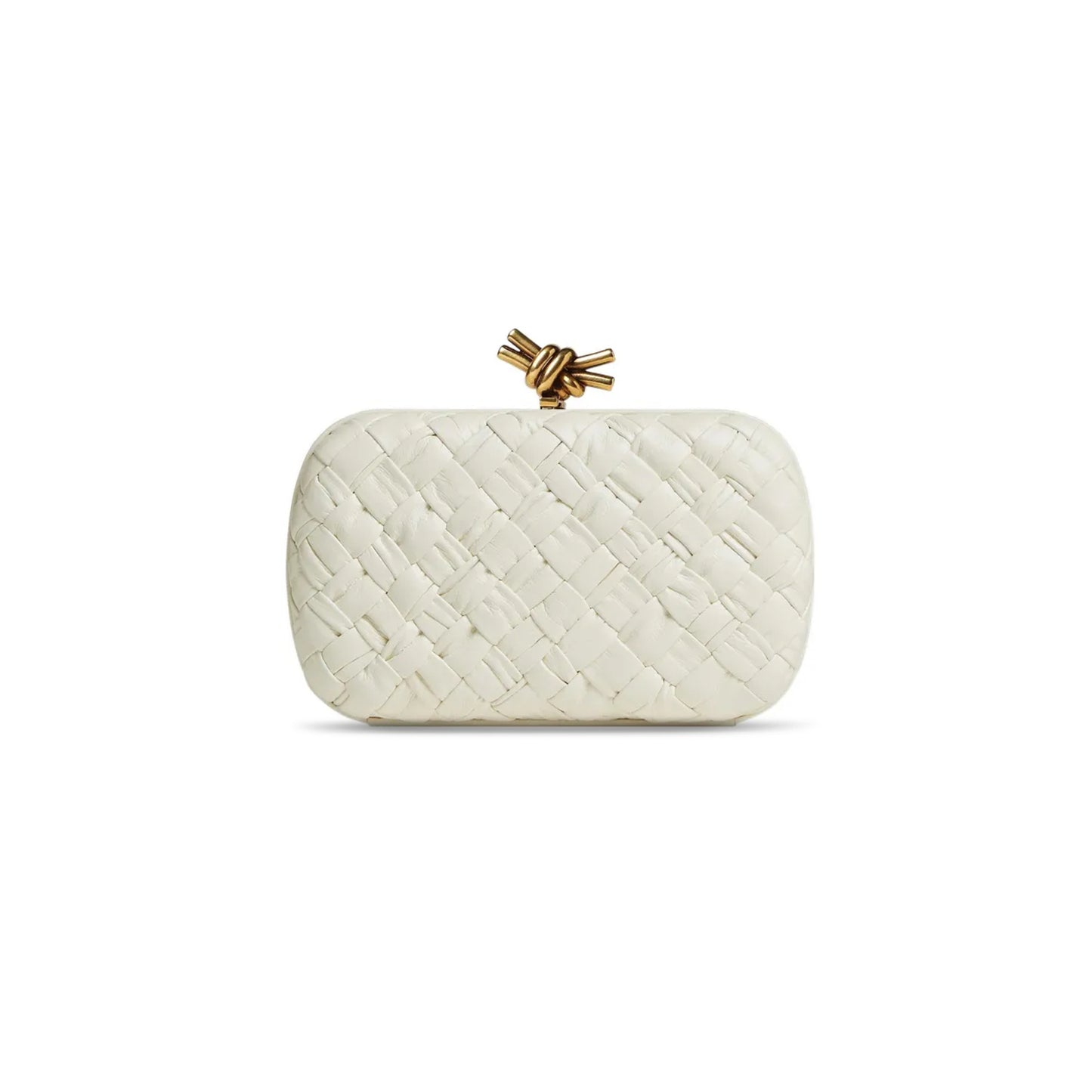 bo*te*ga Ve*ne*ta knot minaudiÈre clutch 717622v2h419233 (20.5*12.5*6cm)