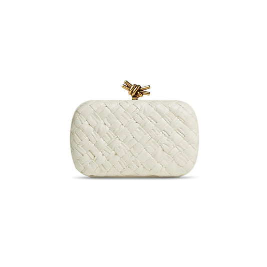 bo*te*ga Ve*ne*ta knot minaudiÈre clutch 717622v2h419233 (20.5*12.5*6cm)