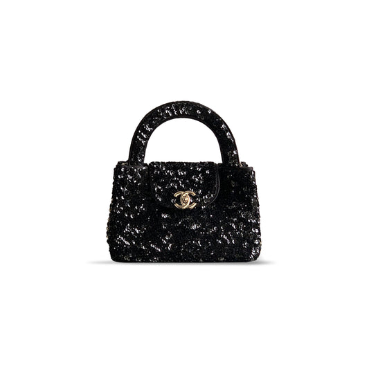 Ch*el 25a mini kelly bag as4416 (19*13*7cm)