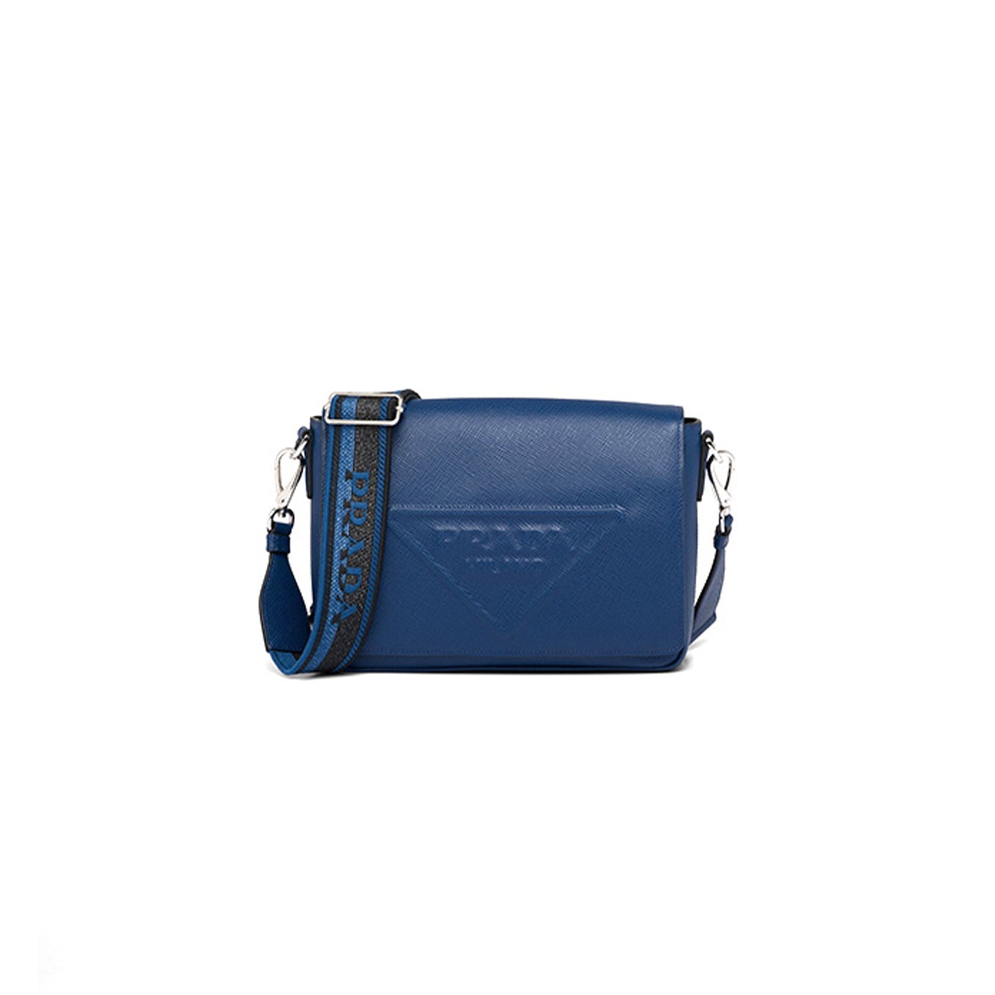 Pra*a saffiano leather shoulder bag 2vd046 (26*18*6.5cm)