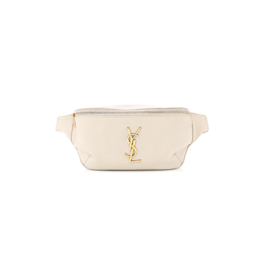 Y*L cassandre classic belt bag in grain de poudre embossed leather 589959dme0w9207 (25*14*3.5cm)
