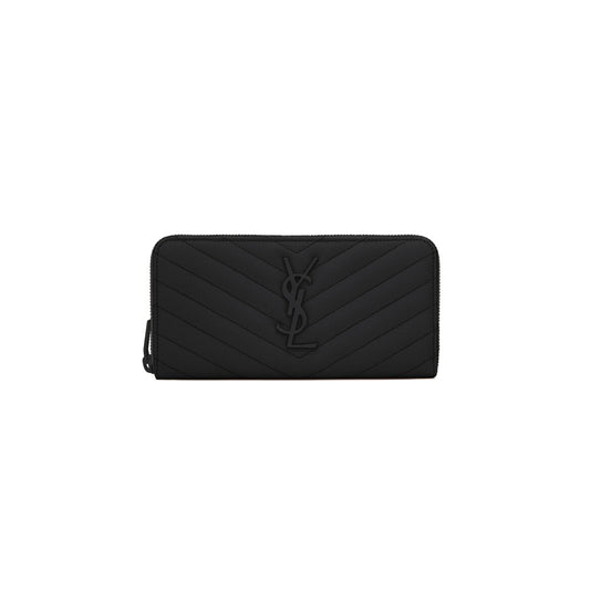Y*L cassandre matelassÉ zip around wallet in grain de poudre leather 358094bow081000 (19*9.5*2.5cm)