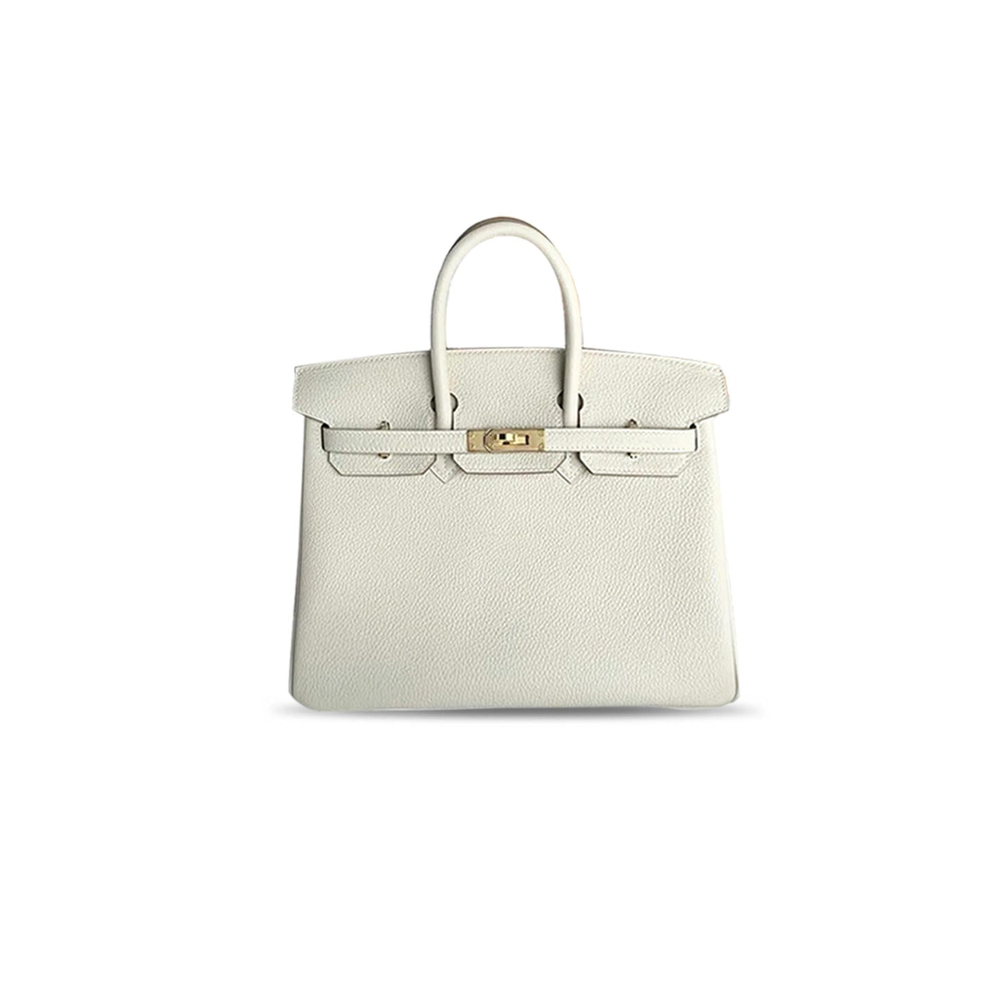 H**mes BIRKIN 30 CRAIE WHITE BEIGE TOGO LEATHER GOLD HARDWARE HANDBAG 326871 (30*23*15cm)