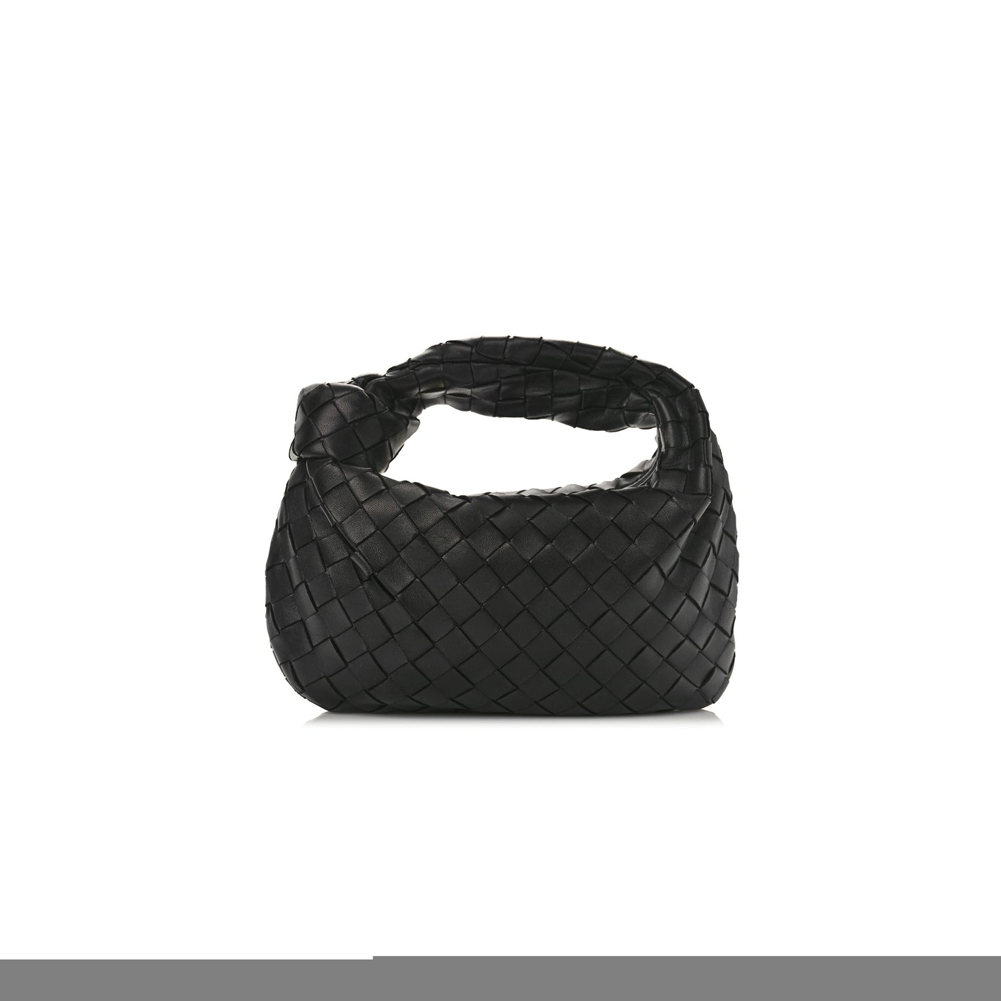 bo*te*ga Ve*ne*ta nappa intrecciato mini jodie black (25*13*7cm)
