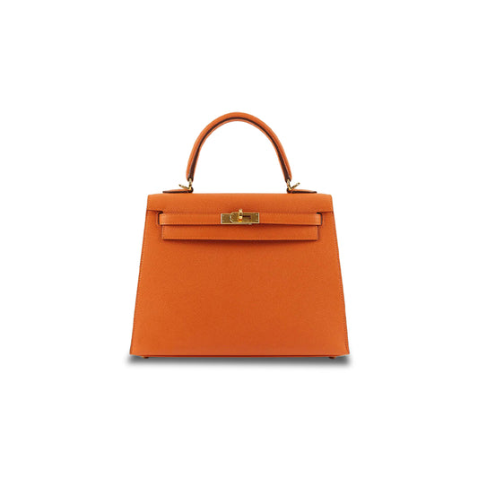 H**mes kelly 25 orange epsom (25*17*7cm)