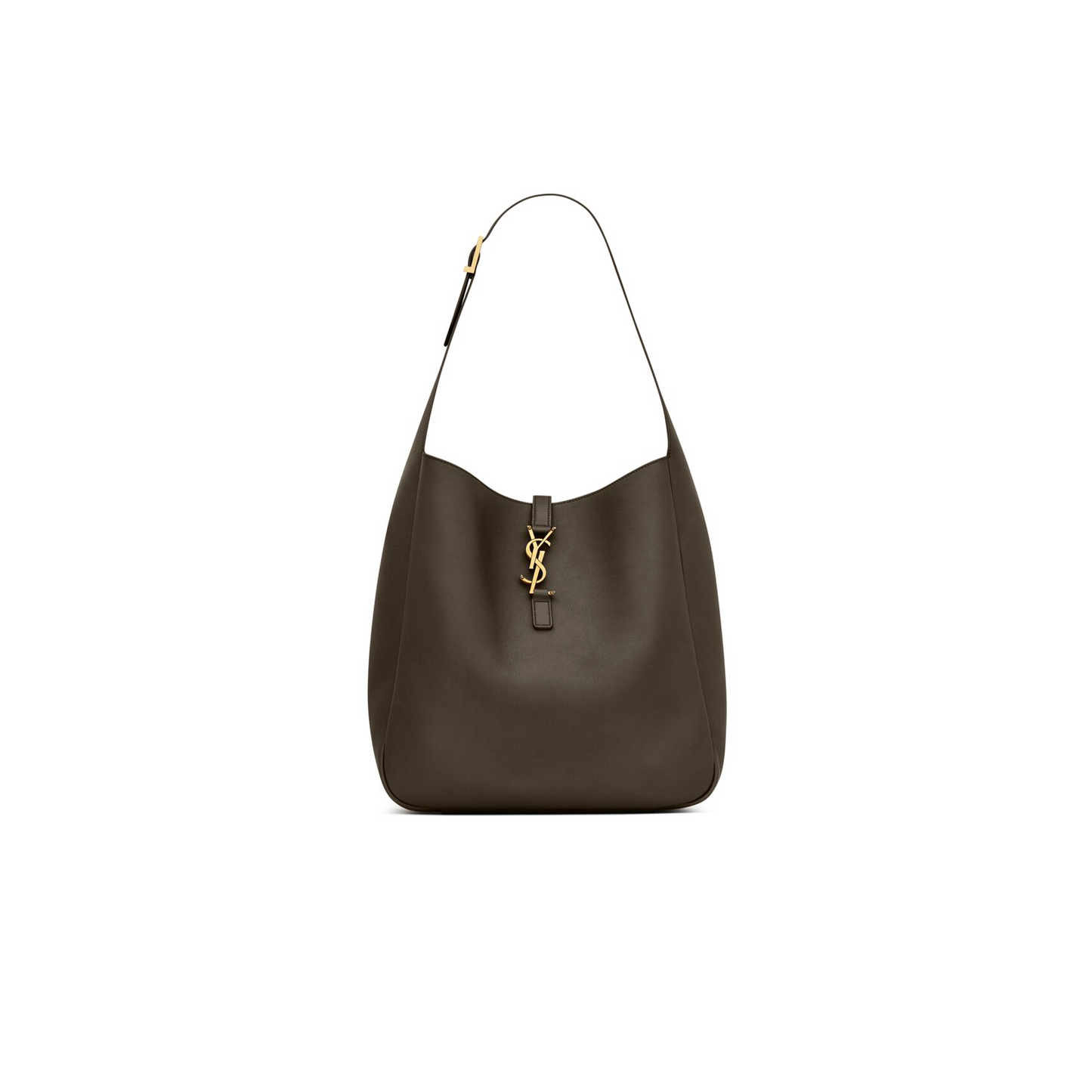 y*l le 5 À 7 S*pple large in grained leather 753837aaauq3212 (30*28*11cm)