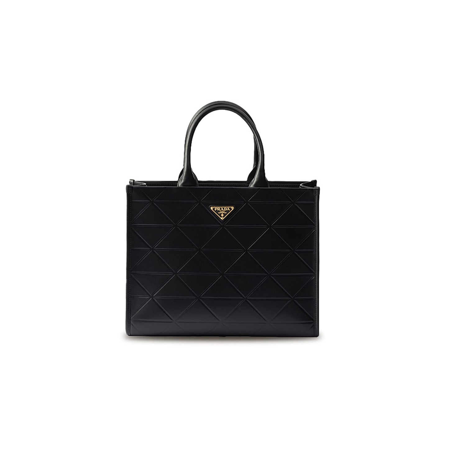 Pra*a symbole medium leather bag 1ba378 (35*27*10cm)