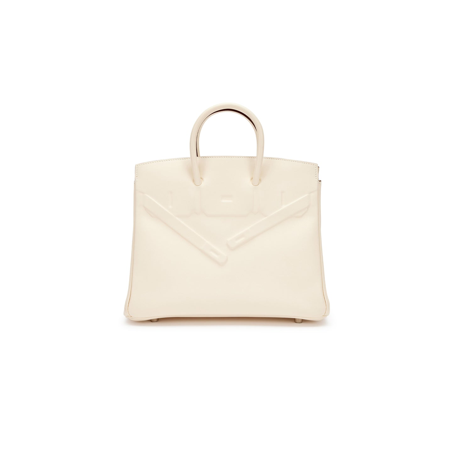 h**mes master birkin 25 shadow swift leather phanT0m white bag h082629ck72 (25*20*13cm)