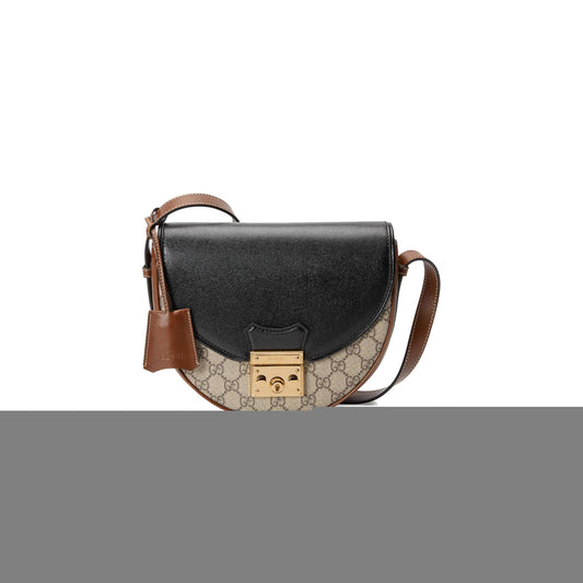 G*u*i padlock small shoulder bag 644524  (22*19.5*6.5cm)