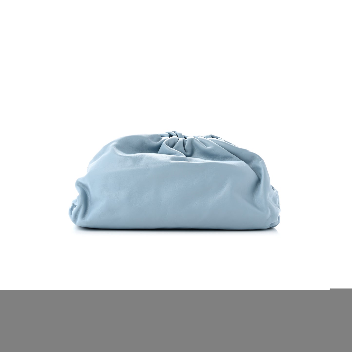 bo*te*ga Ve*ne*ta smooth butter calf the pouch oversized clutch ice (37*17*9cm)