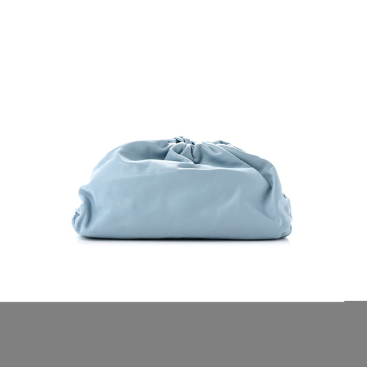 bo*te*ga Ve*ne*ta smooth butter calf the pouch oversized clutch ice (37*17*9cm)