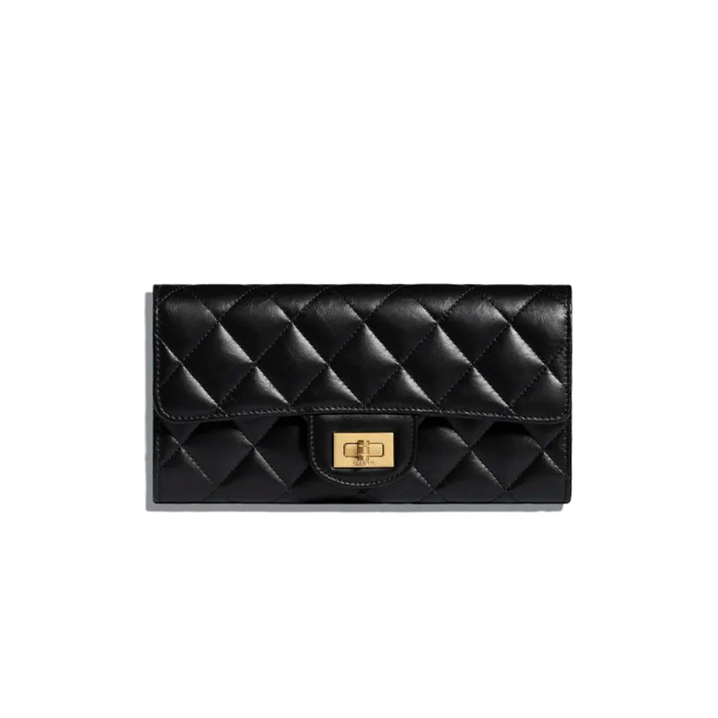 Ch*el 2.55 long flap wallet a80829 y04634 c3906 (19.4*10.5*3cm)