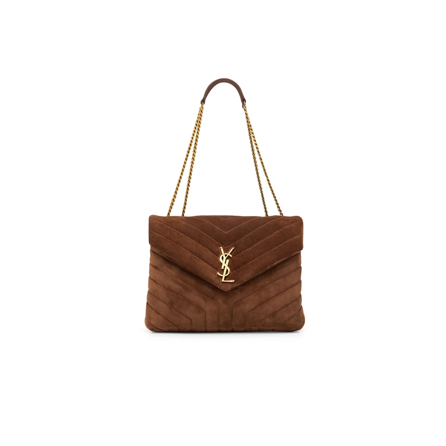 Y*L loulou medium chain bag in suede 487216522436 (32*22*11cm)