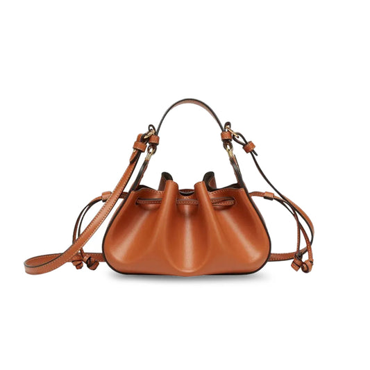 F**di pomodorino mini leather hobo bag 8bs059ahwuf1c6j (24*14*9.5cm)