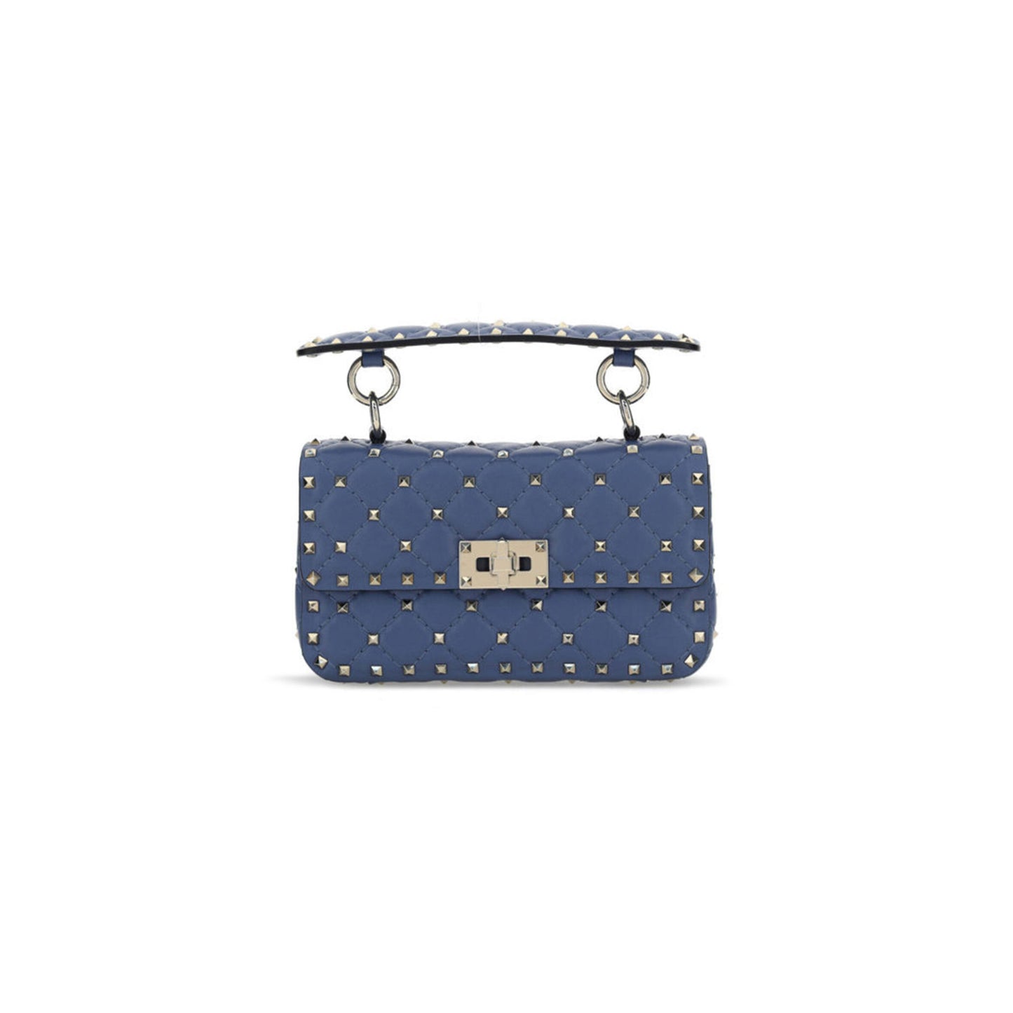 Va1e*ntin0 small nappa rockstud spike bag w2b0123napwu4 (20*11.5*5cm)