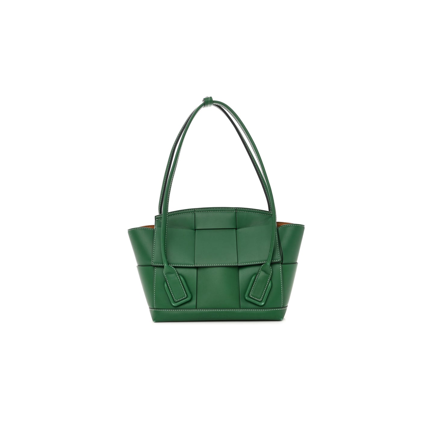 bo*te*ga Ve*ne*ta french calfskin maxi intrecciato arco 33 racing green (22*22*9cm)