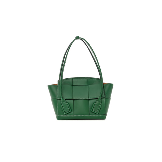 bo*te*ga Ve*ne*ta french calfskin maxi intrecciato arco 33 racing green (22*22*9cm)
