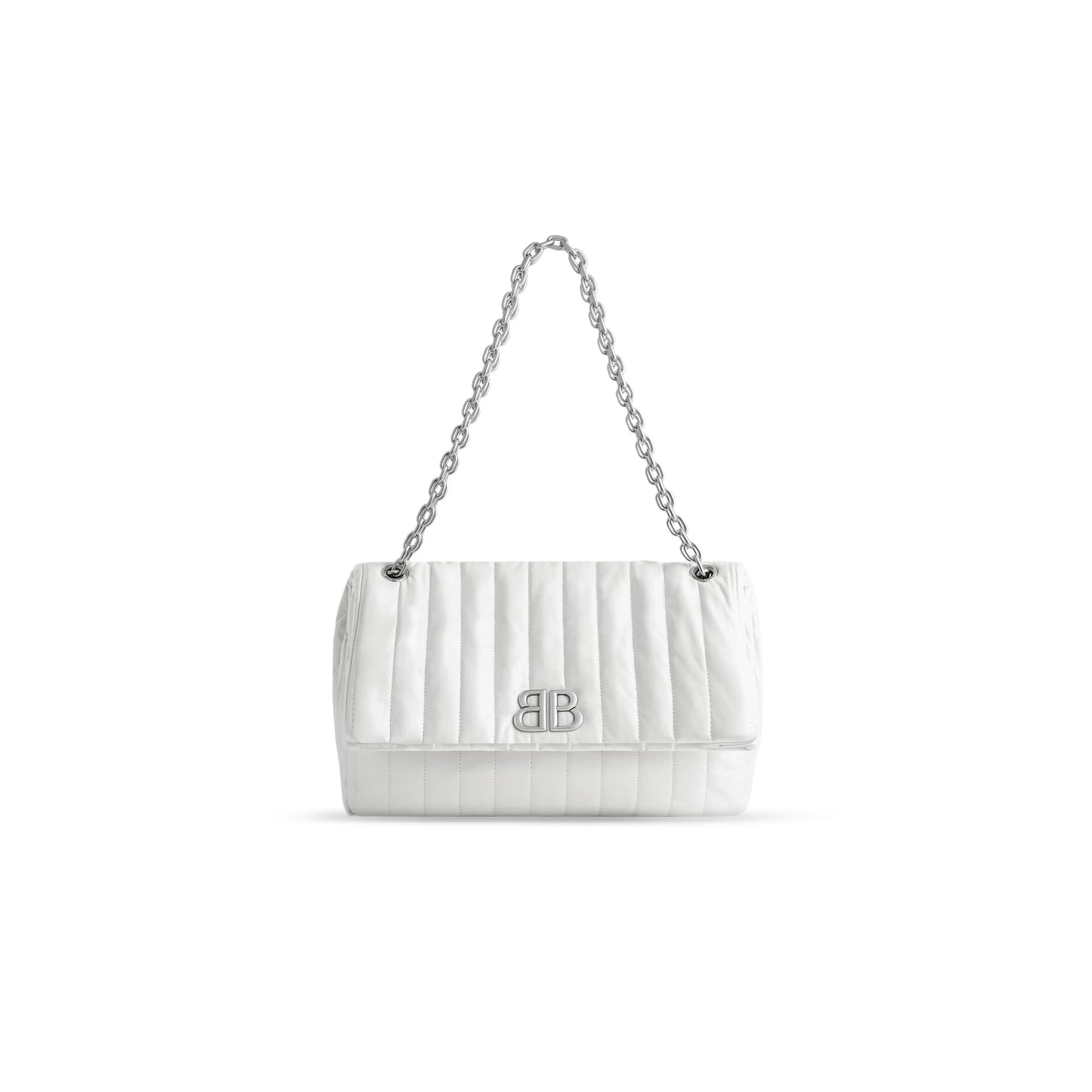 Ba*len*cia*ga women''s monaco chain bag medium in white 7659452aase9106 (32.5*22*9.9cm)