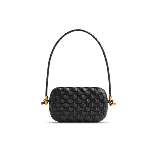 bo*te*ga Ve*ne*ta knot sheepskin evening bag 717623v01d11142 (20.5*12.5*6cm)