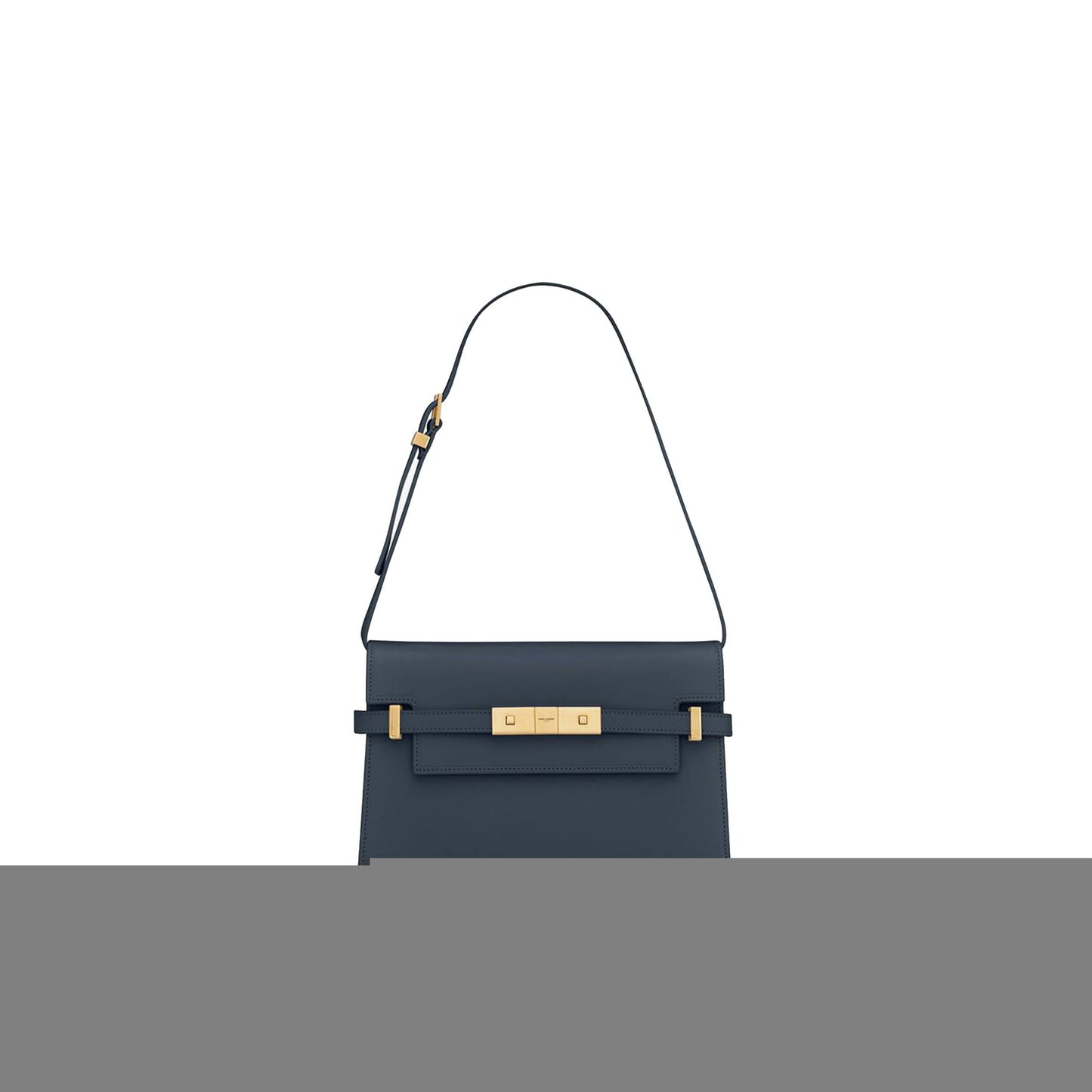 y*l manhattan small shoulder bag in box Sa**t Lau*nt leather 6756260sx0w4227 (24*17.5*6cm)