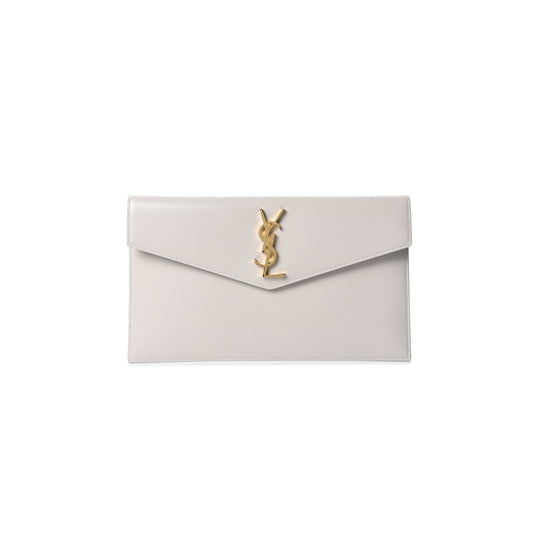 Y*L uptown pouch in smooth leather 565739562003 (27*16*2cm)