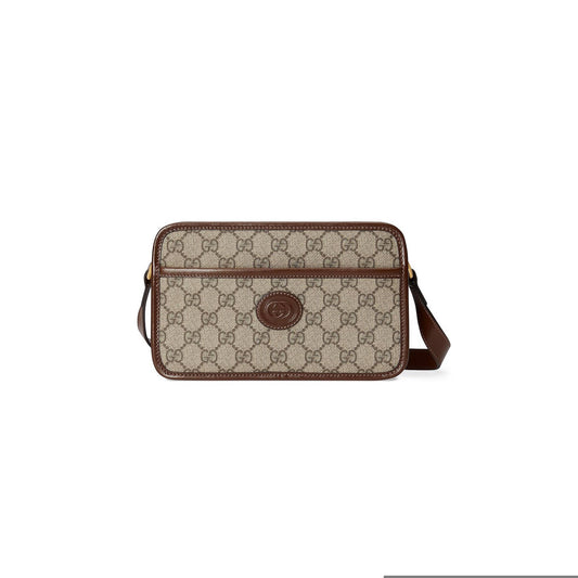 G*u*i mini bag with interlocking g ‎658572  (22.5*14*7cm)
