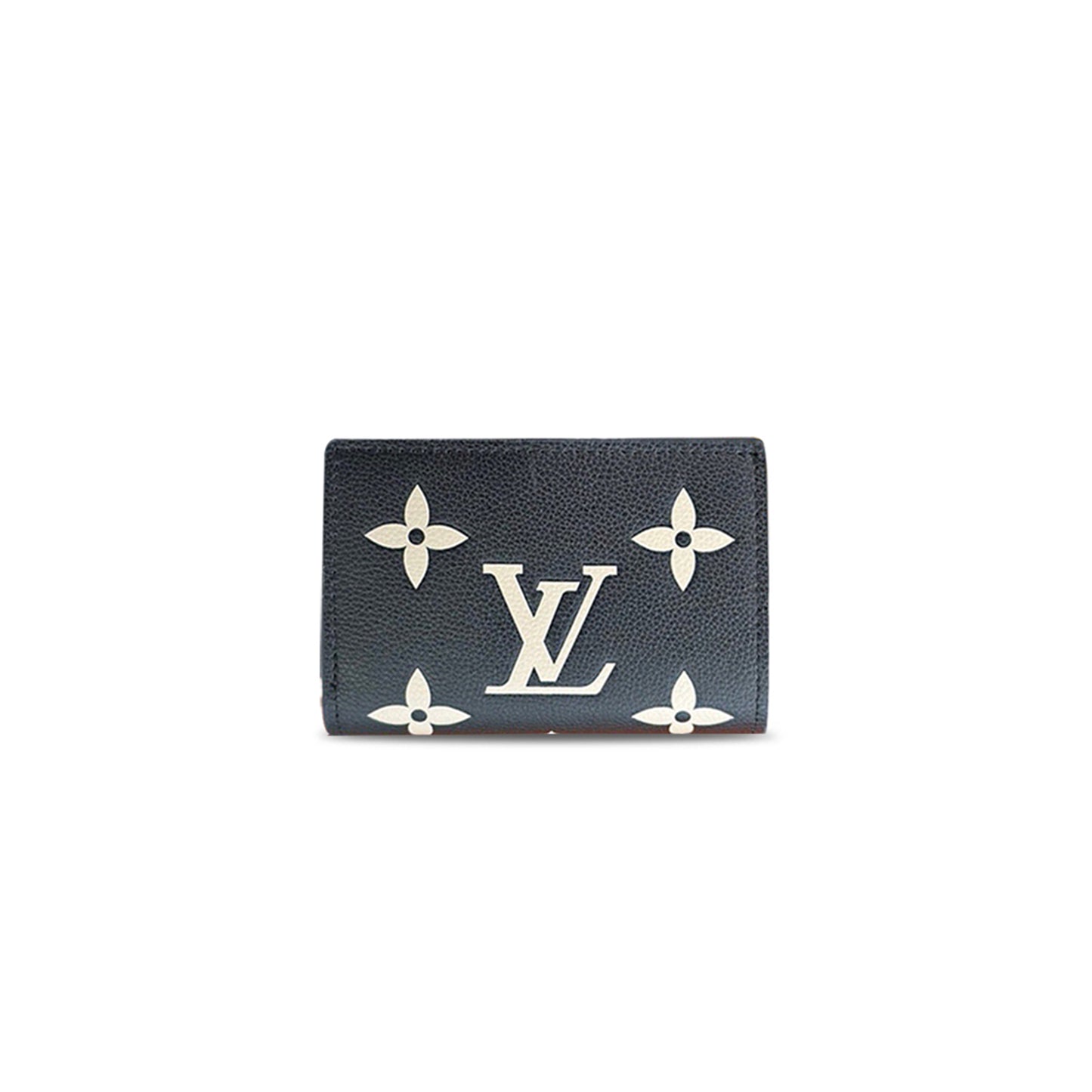 l0*is V*t0n black silkscreen clÉa wallet m82370 (11*8.5*3.5cm)