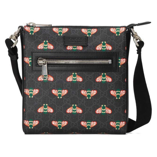 G*u*i bestiary messenger bag with bees 681021  (23.5*21*4.5cm)