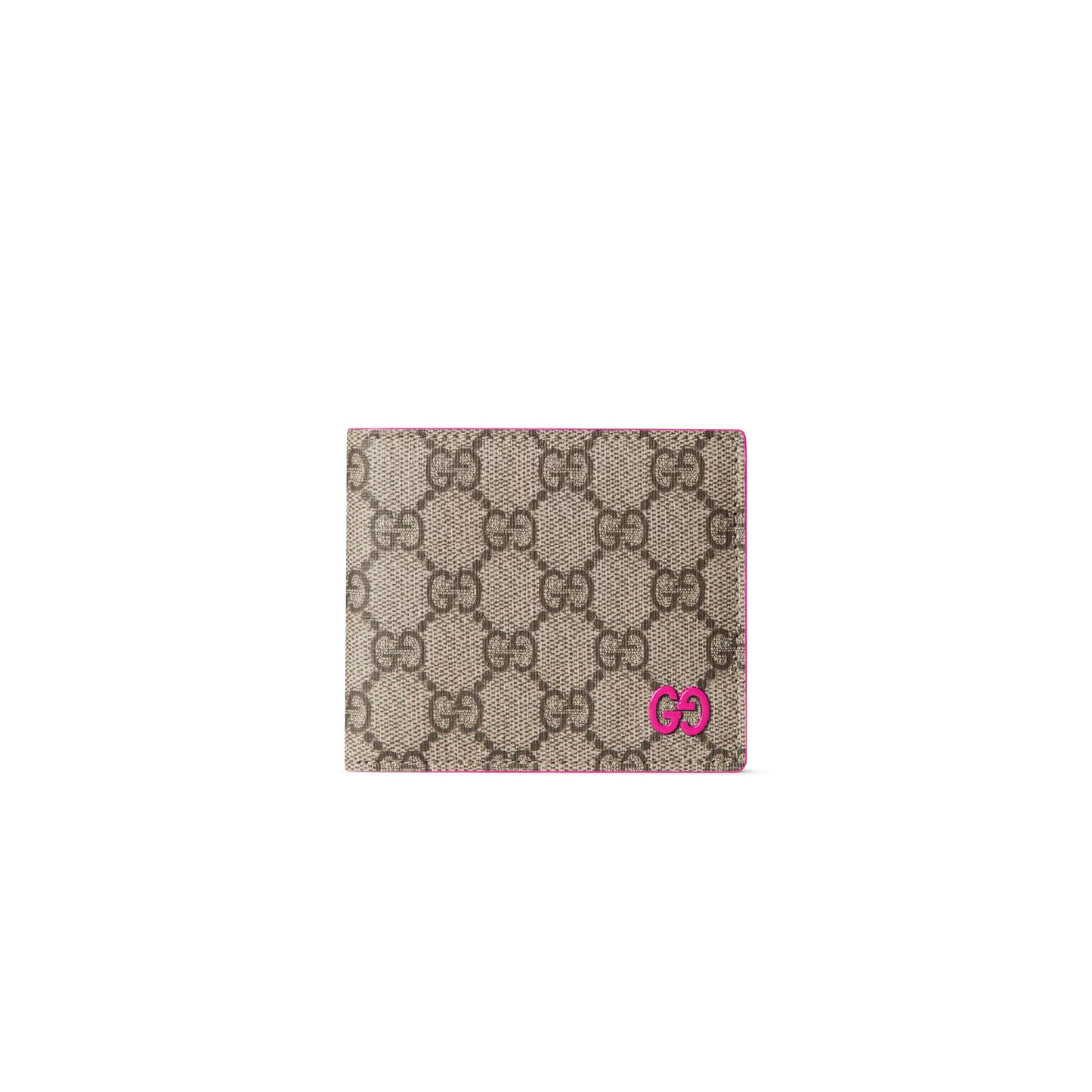 Gvc*1 pink interior gg bi-fold wallet ‎‎‎768243 (21*9cm)