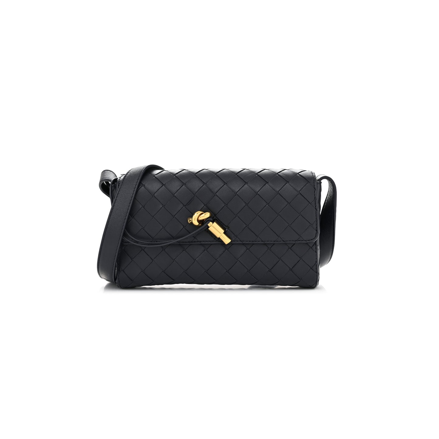 bo*te*ga Ve*ne*ta nappa intrecciato mini andiamo crossbody bag space (22*13*5cm)
