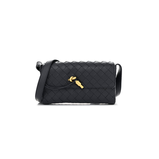 bo*te*ga Ve*ne*ta nappa intrecciato mini andiamo crossbody bag space (22*13*5cm)