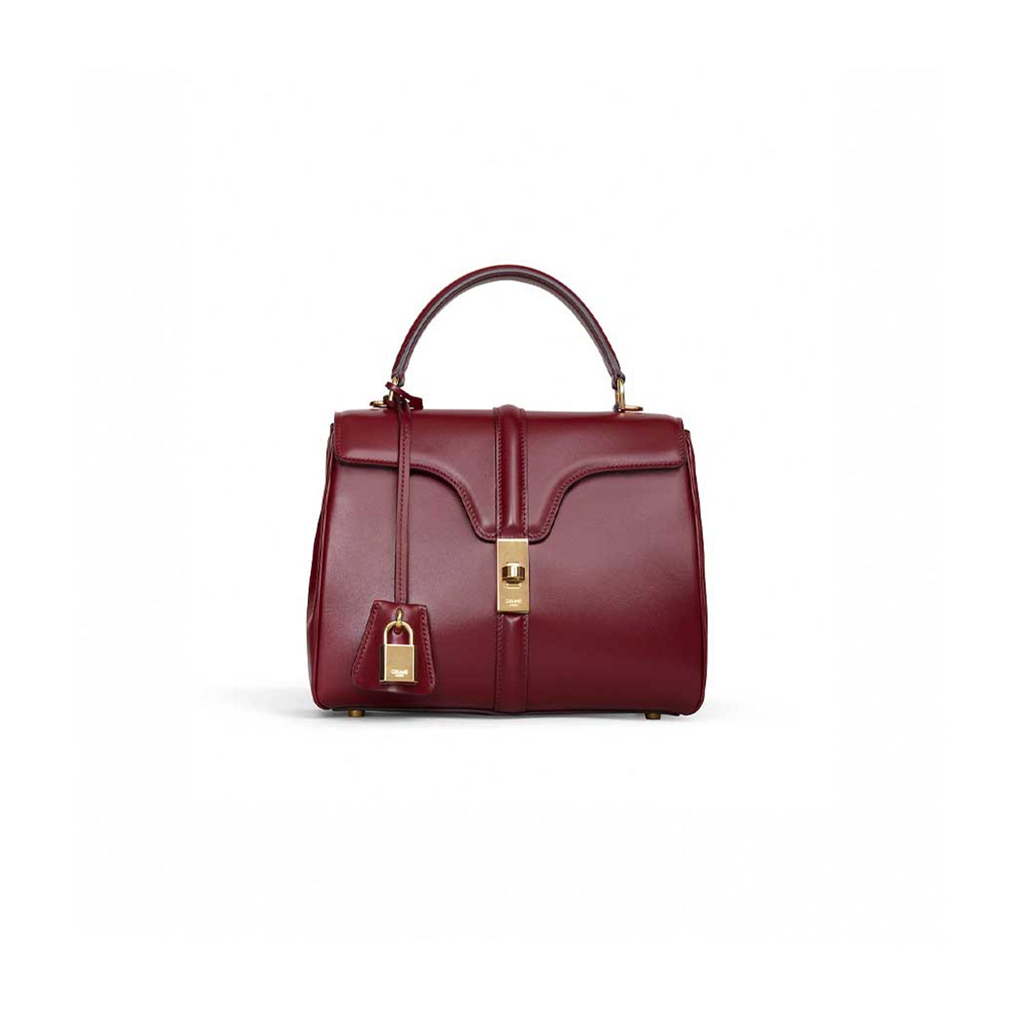 Ce1i*e small 16 bag in satinated calfskin 188003bey.28lb (23*18*10cm)