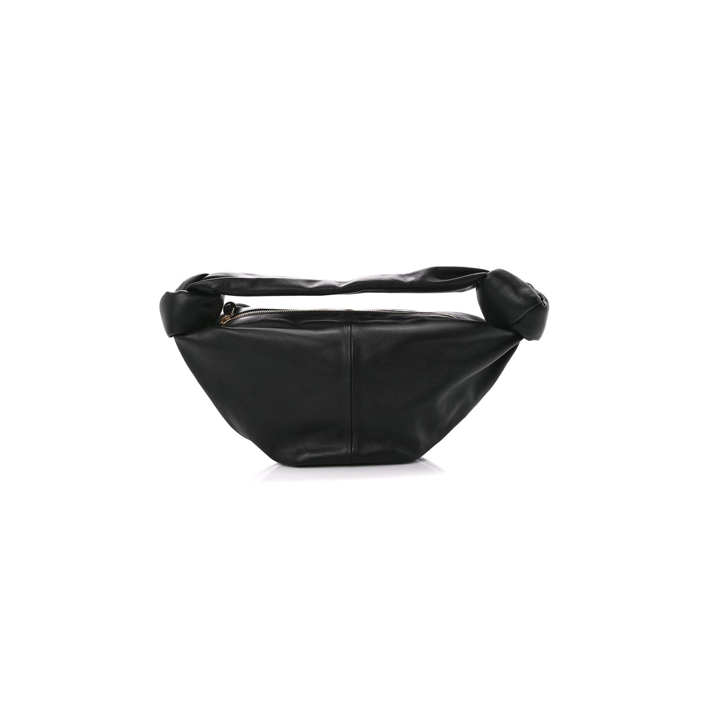 bo*te*ga Ve*ne*ta nappa mini double knot bag black (25*16*13cm)