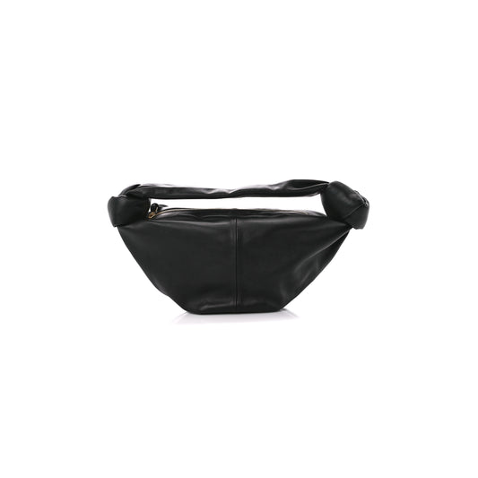 bo*te*ga Ve*ne*ta nappa mini double knot bag black (25*16*13cm)